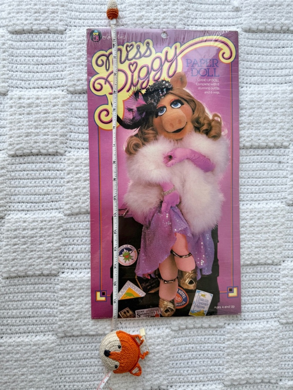 Vintage 1980 Colorforms Miss Piggy Paper Doll Set - Picture 9 of 9